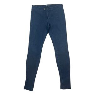 Vince Denim Stretch Skinny Pants Blue Made in USA Size 4